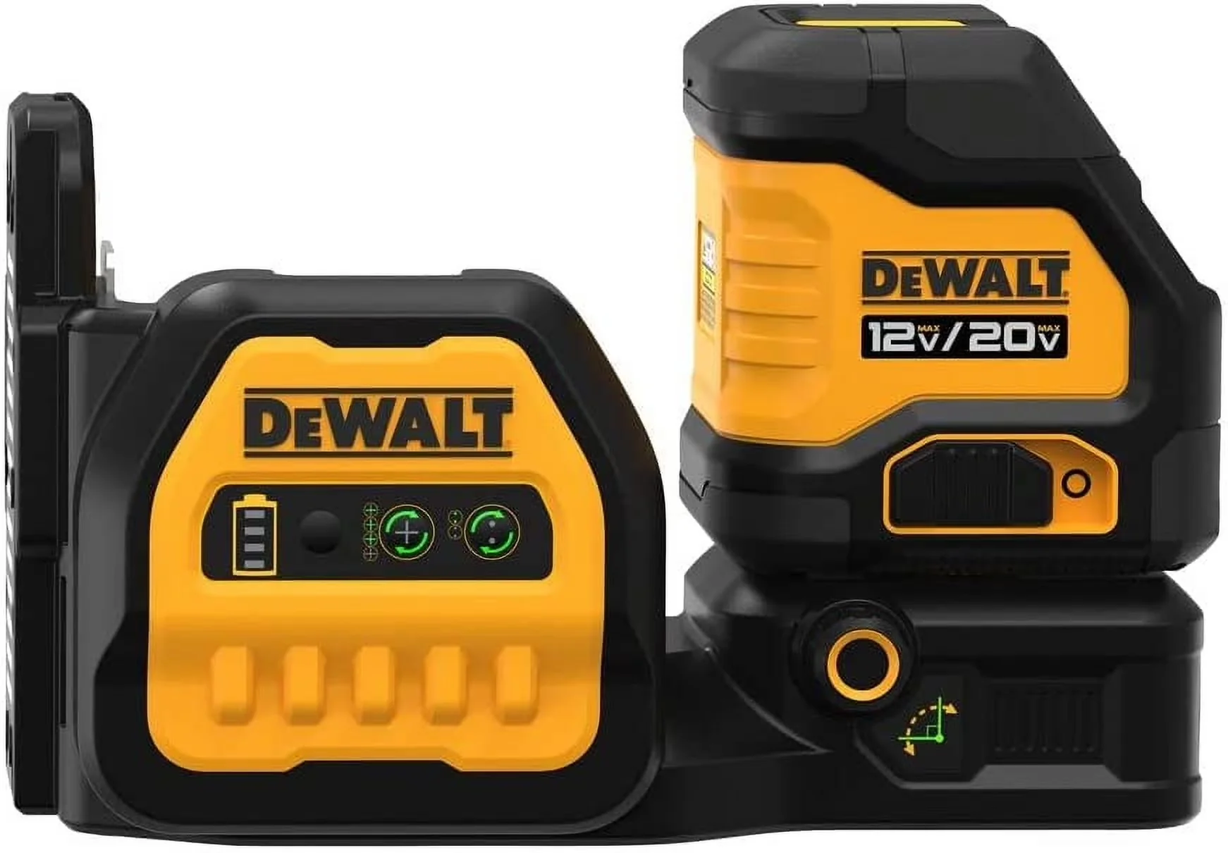 Reliable Measuring Layout with Battery, LED, 20V - Metal Green - Sleek Profile Model 364126