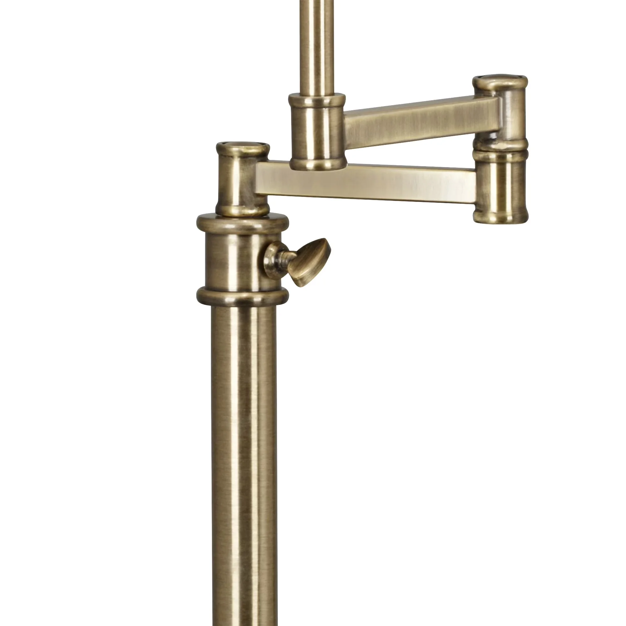 Sleek Table Lamp with Incandescent, Adjustable Height - Gold Metal Traditional Model 453141