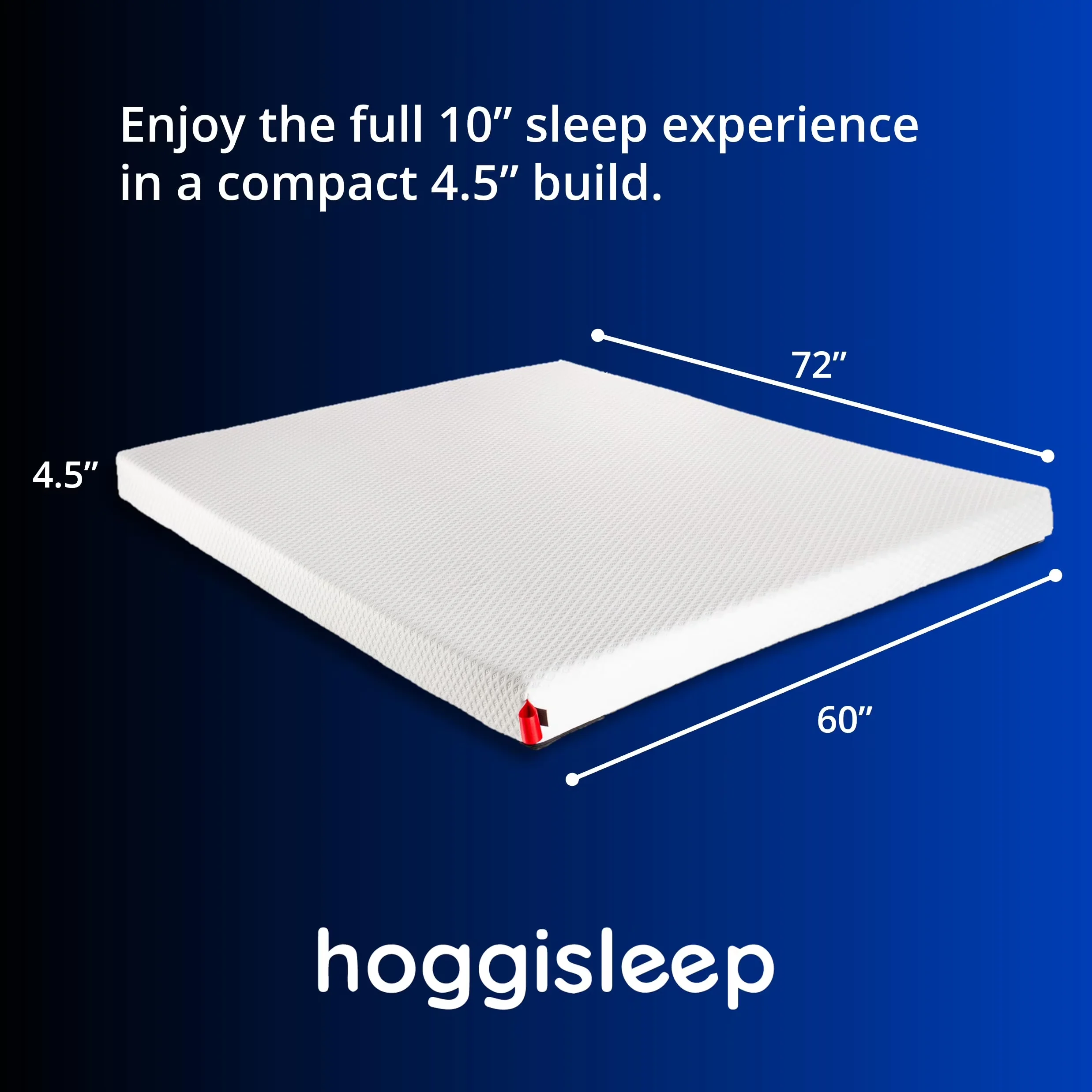 Mattresses Accessory Stylish with Breathable Construction, Mattress-In-A-Box - Memory Foam White Model 988456