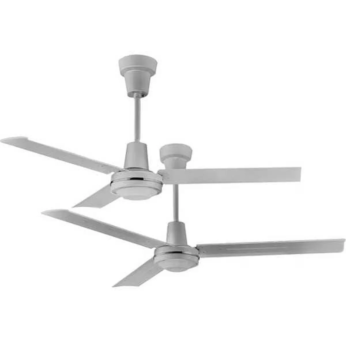 Quality Ceiling Fan with 120V, Fan Mounting Location Ceiling, 4 ft Blade Dia - White Model D255A6
