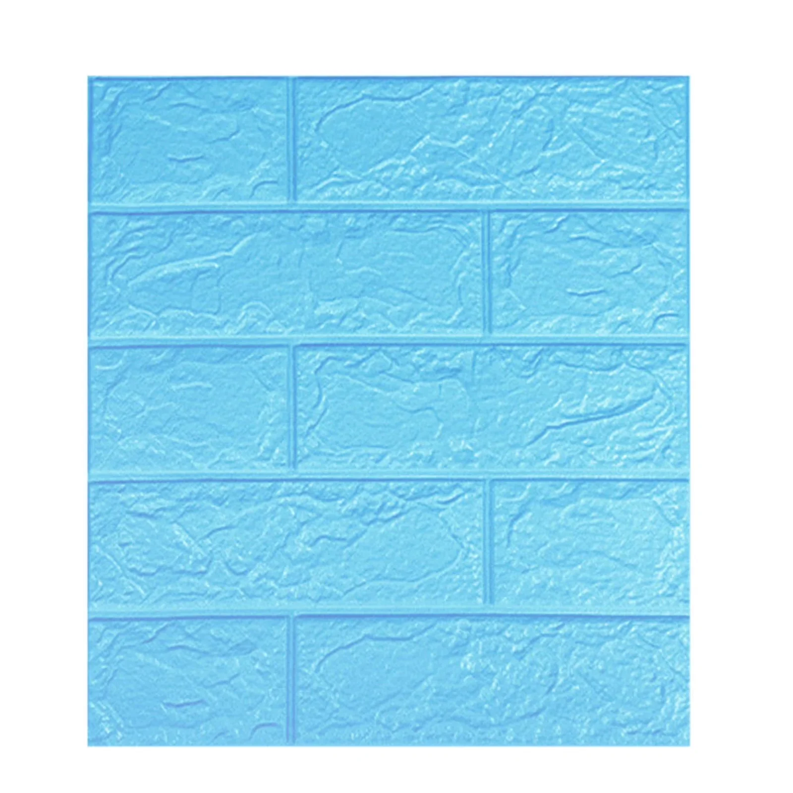 Reliable Wallpaper with Waterproof, Wall Panels - Sky Blue Eva for Bedroom, Bathroom Model D80776