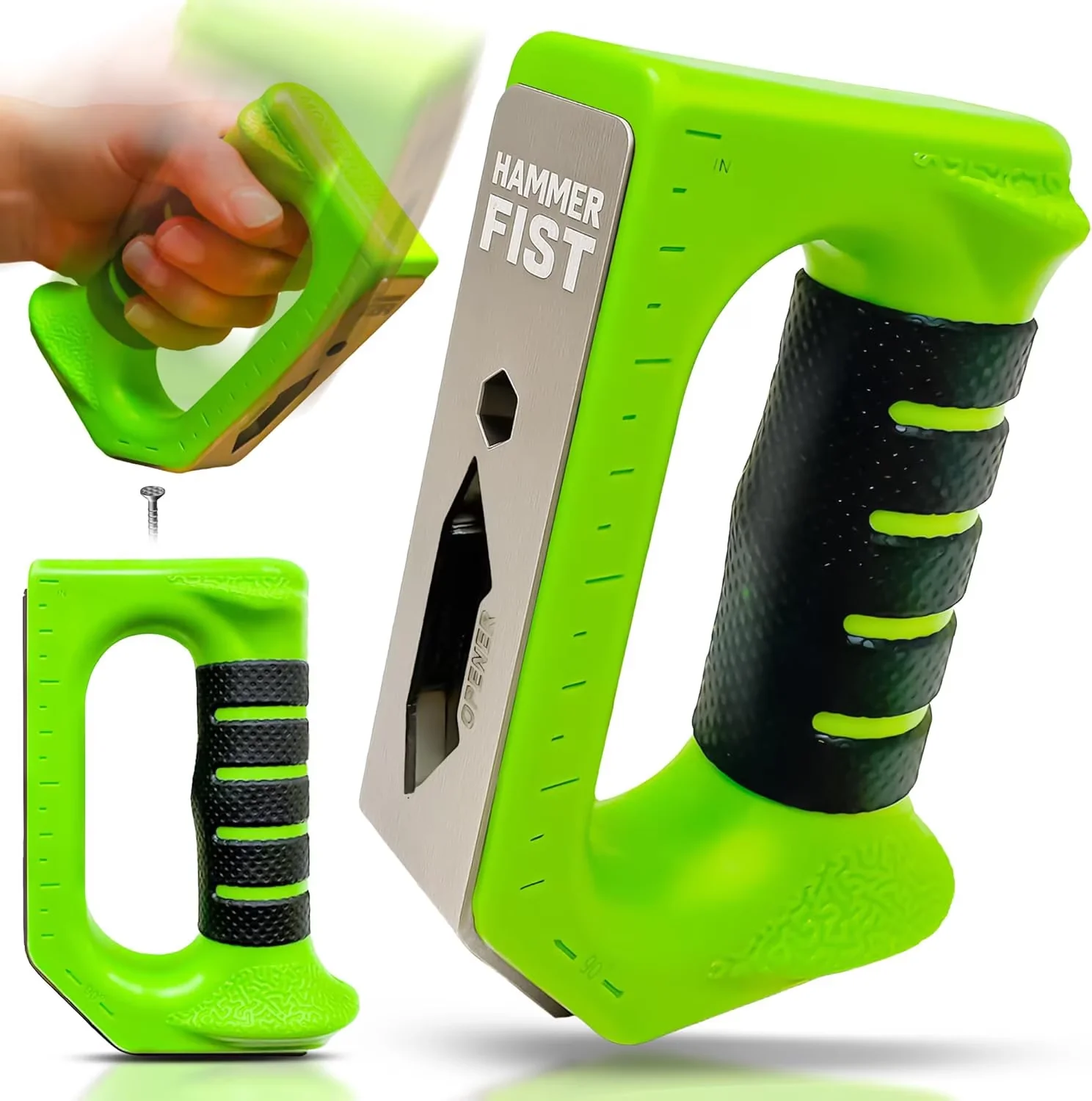Premium Measuring Layout with Compact, Ideal - Stainless Steel, Plastic Green Model 0947F1
