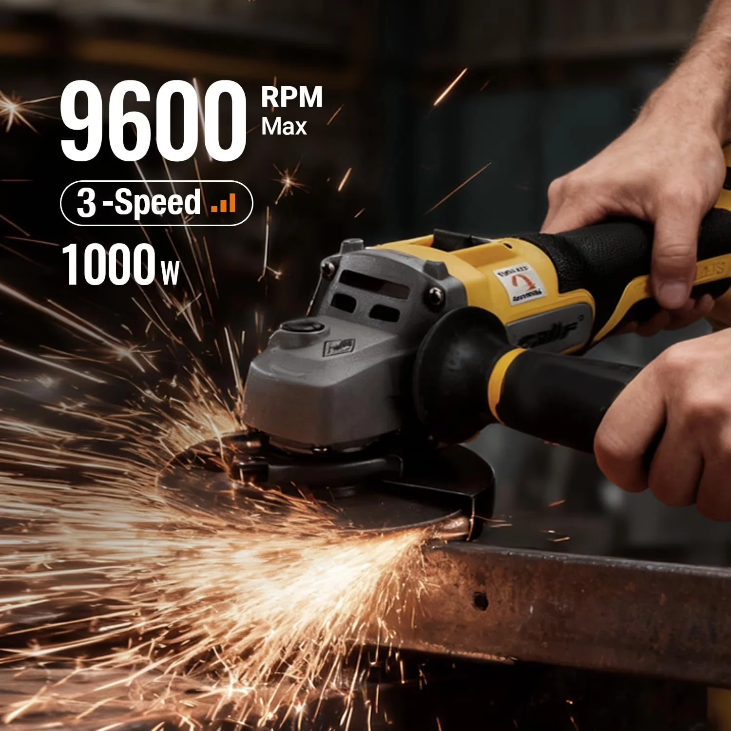 Woodworking Compact with Battery, 20V, Ergonomic Design - Black for General Purpose Model 5A4743