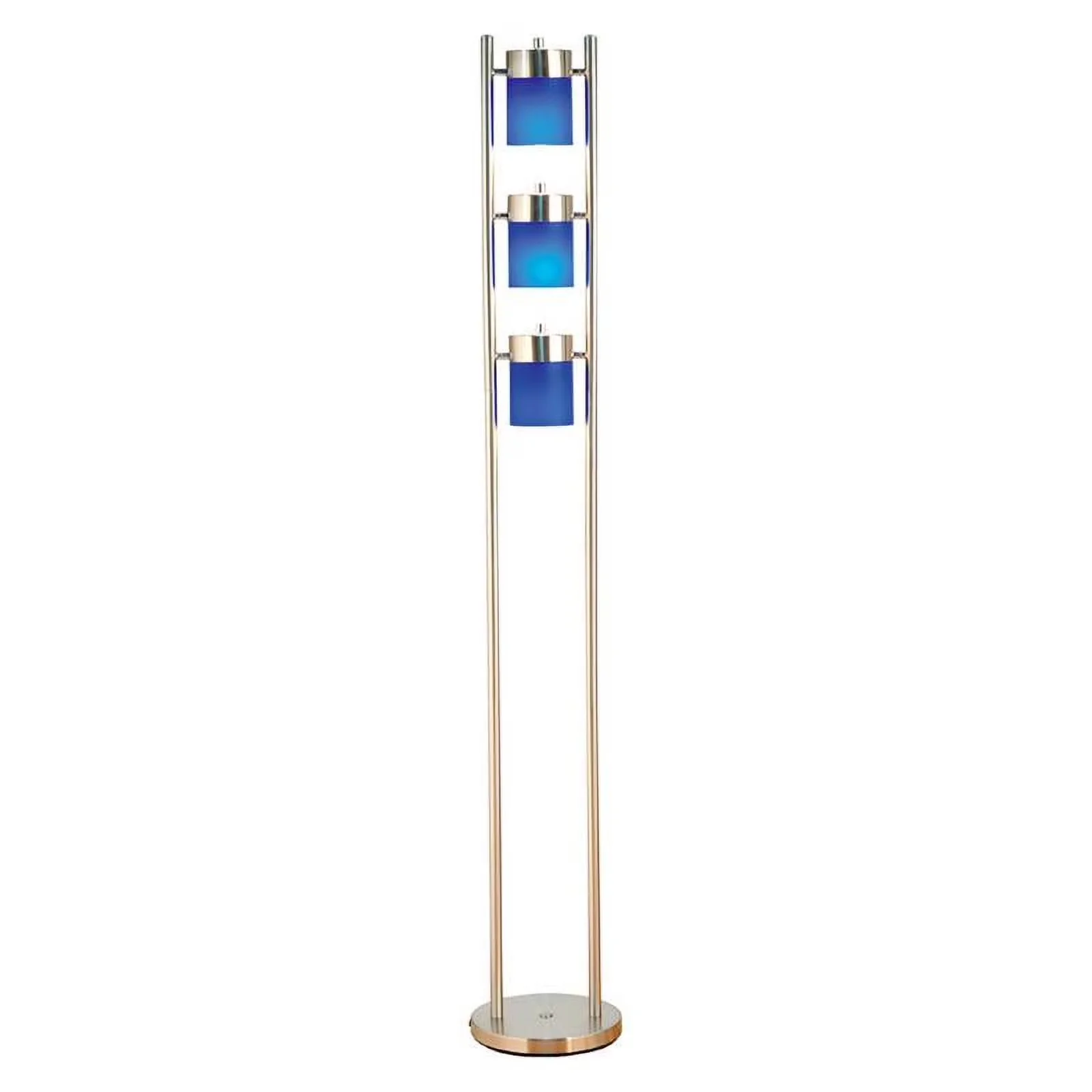 Premium Floor Lamp with Incandescent, Standard Lamps, Modern - Metal Multicolor Model D1B84C