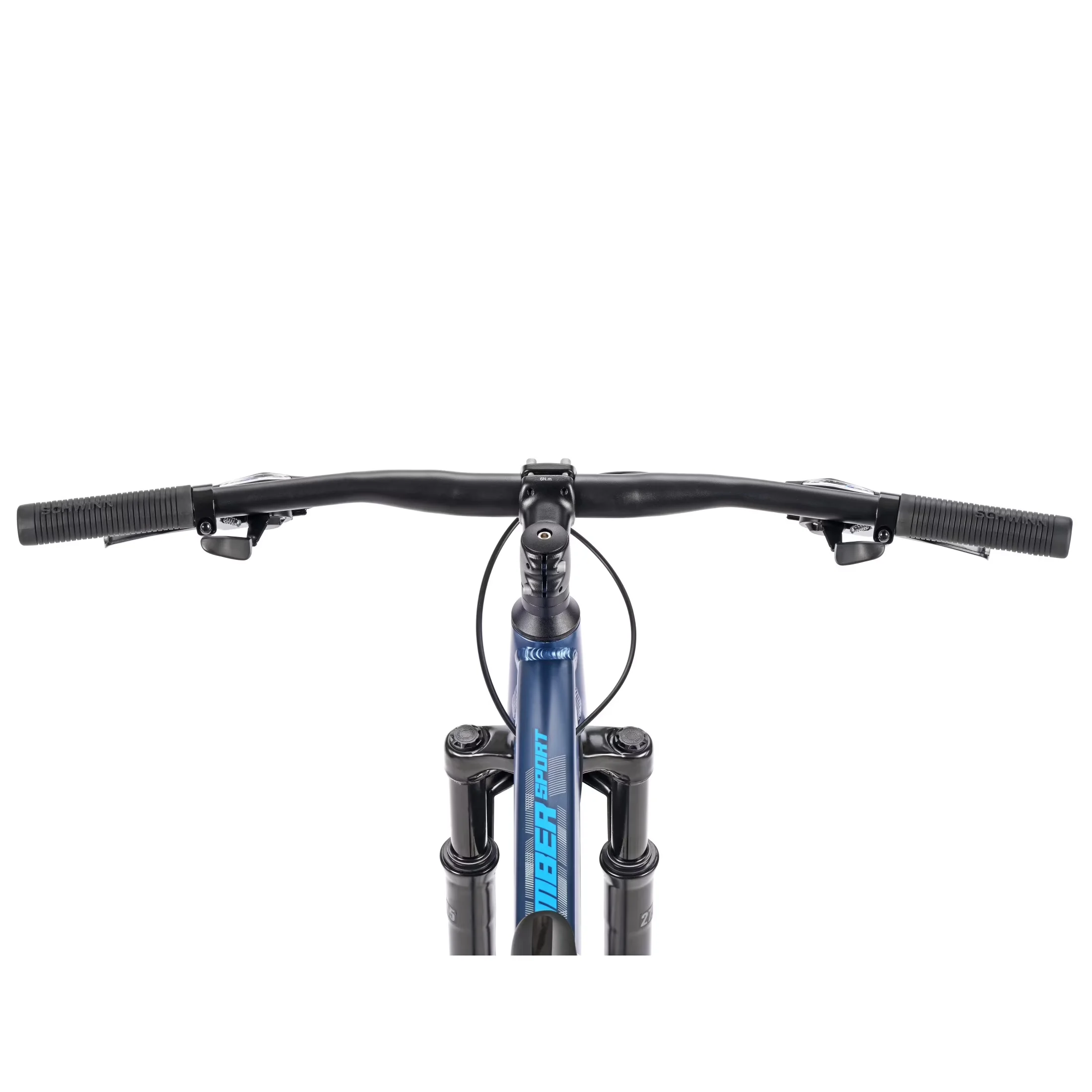 Compact Mountain Bike with Adjustable Seat Height, 21 Speeds, High Timber Sport - Blue Model 936D7D