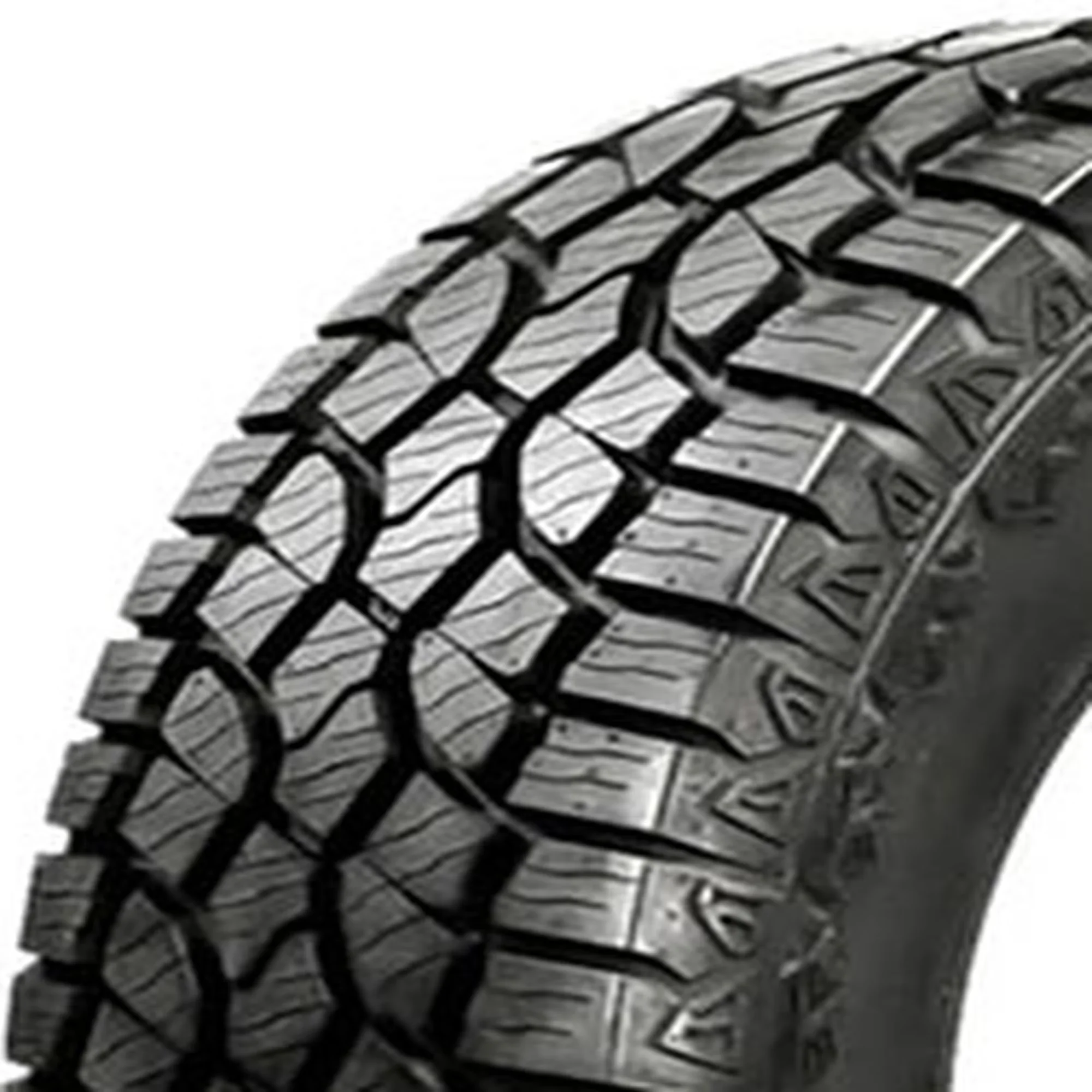 Quality Truck Tire with Fits Multiple Makes And Models, Rim/Wheel is not included with purchase, Rectangular shapes to prevent... - Model E5B143