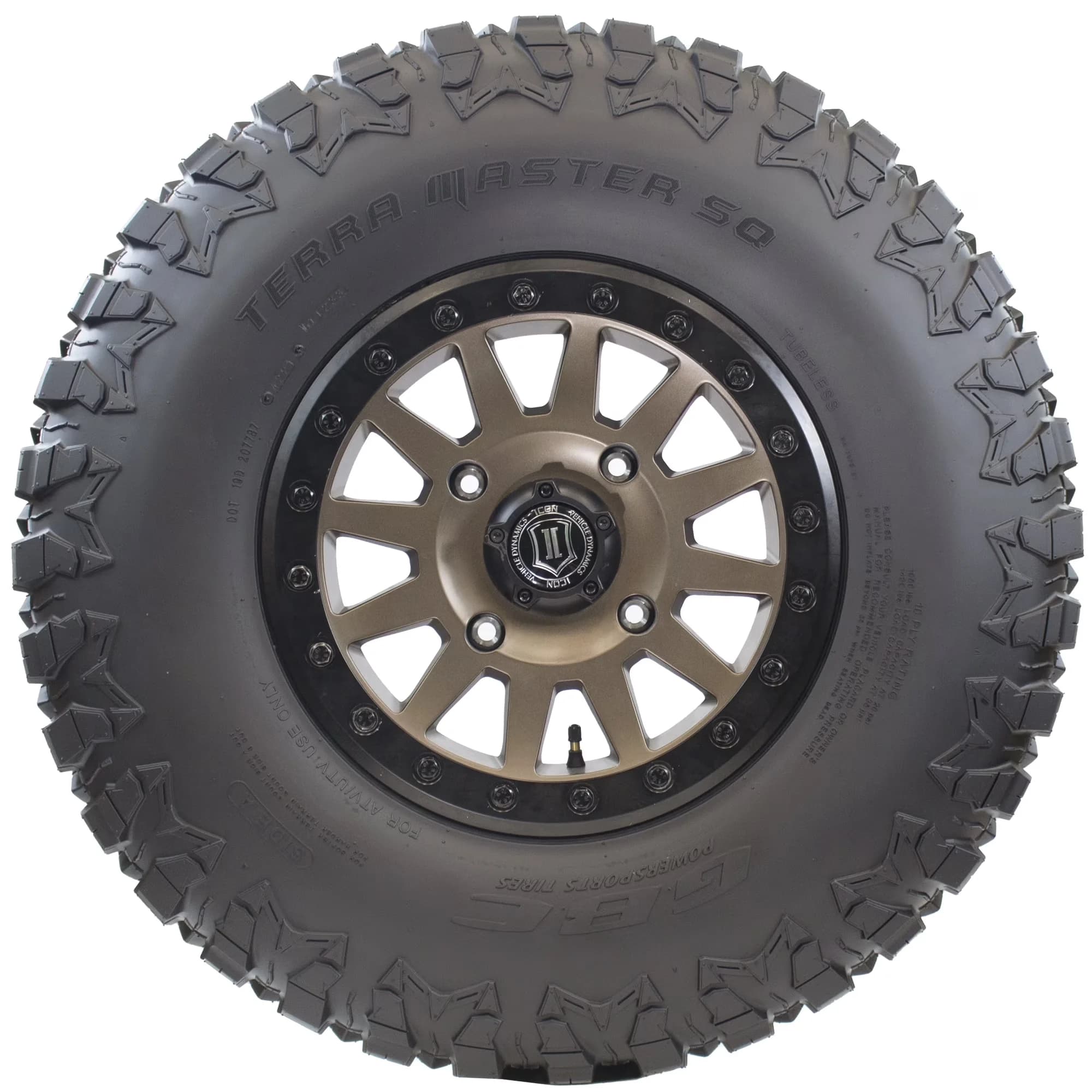 Essential Atv Tire with Multi Surface, All-Weather - AT37X10R17 - Rustic Charm Model 9C5DE8