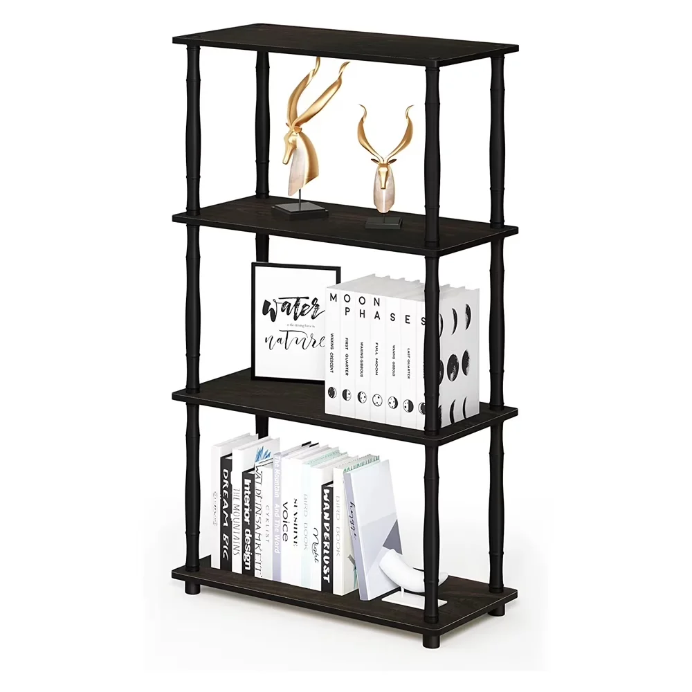Durable Garage Storage Supply with 6W, Modern, Adjustable - Wood Black Model 34AB3E