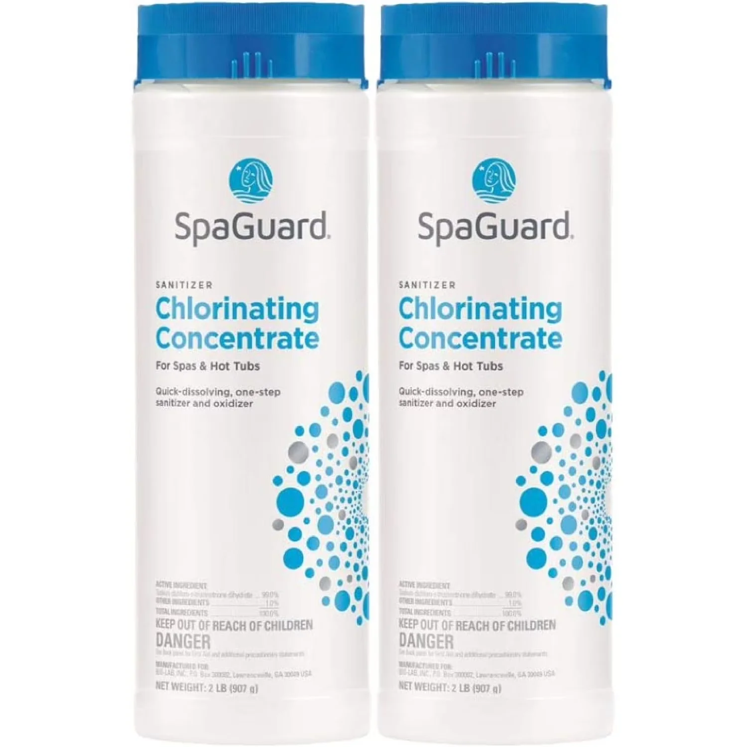 Stylish Hot Tub with Chlorinating Concentrate (2 lb) (2 Pack) - 2 lbs - Standard Series Model E03869