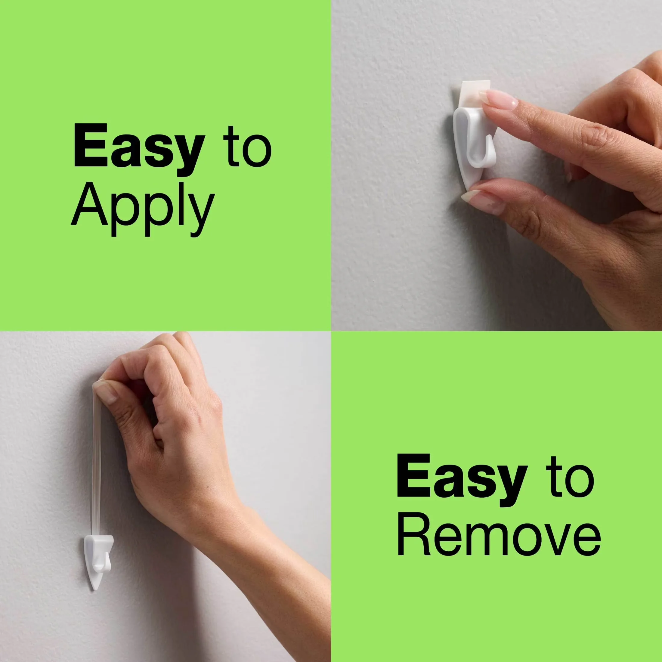 Quality Damage-Free Hanging with Easy Installation, Model Number: 288470, Brand: FrogTape - Plastic White Model A24D21