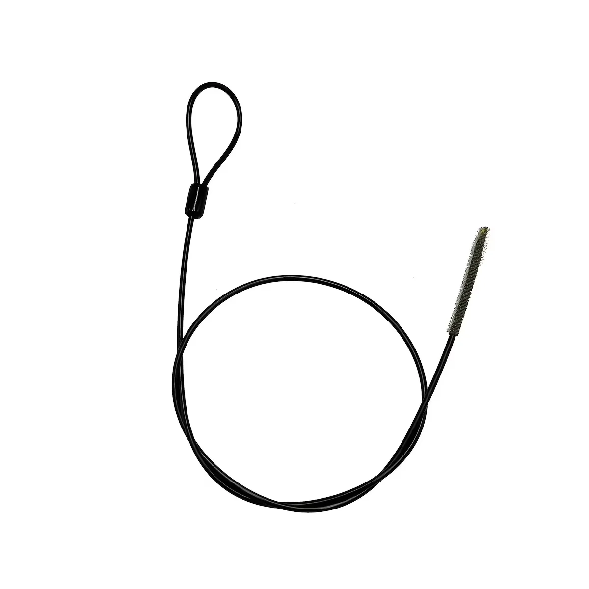 Stylish Plumbing with Long Flexible Hose Pipe Cleaning Tool, Flexible Spring Drain Cleaner Brush - Black Model 6155D0