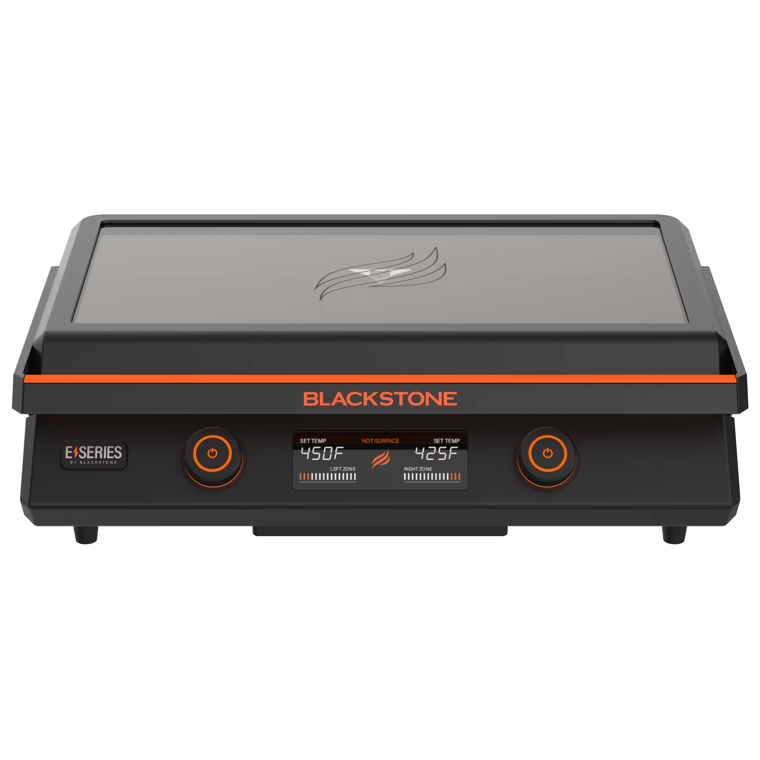Stylish Flat Top Grill with Portable, Black, E-Series Griddle - Steel for Home and Office Model 1713E0
