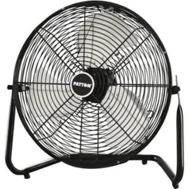 Quality Fans In Cooling with Adjustable Height, Floor Fan - Black Metal, Rubber, Steel Model 5E3447
