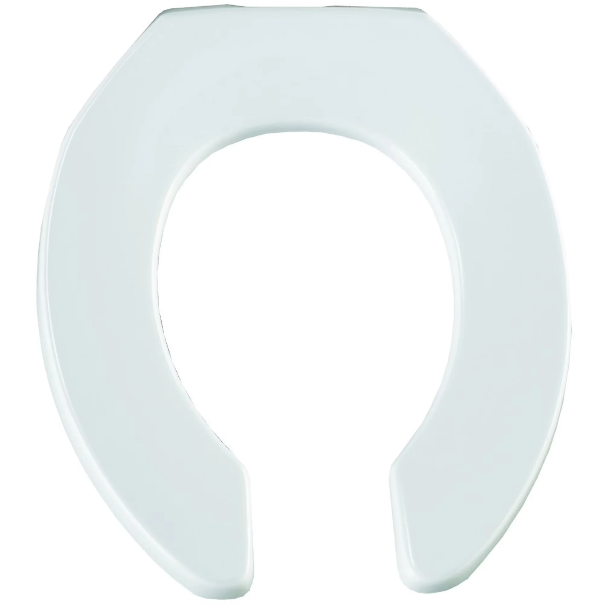 Innovative Toilet Seats And Lid with Universal, Commercial Heavy-Duty Plastic Seat White - White Plastic Model E9DDA5