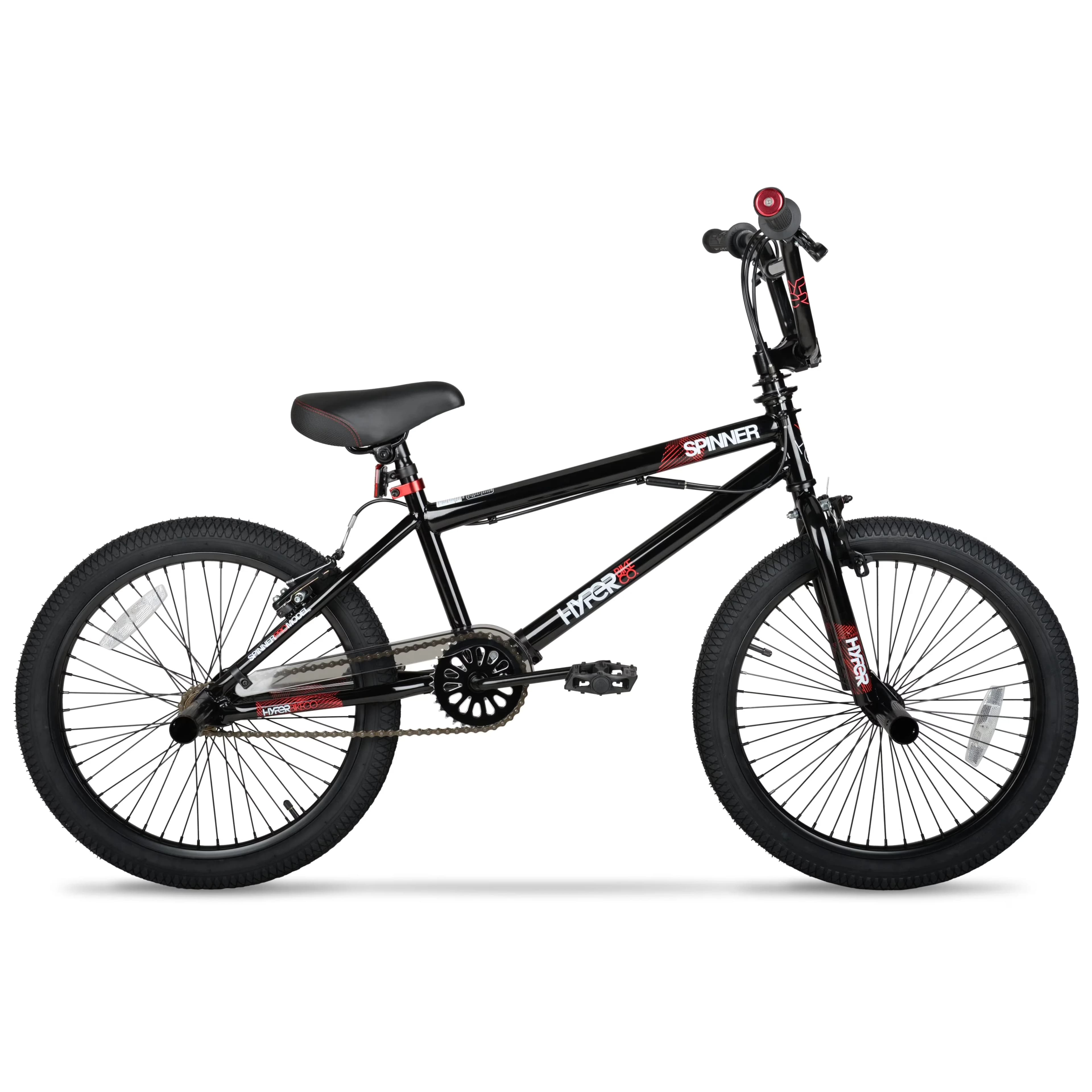 Kids Bike Durable with Adjustable Seat Height, Children Ages 8-13 - Red, Black Model 3FE90F