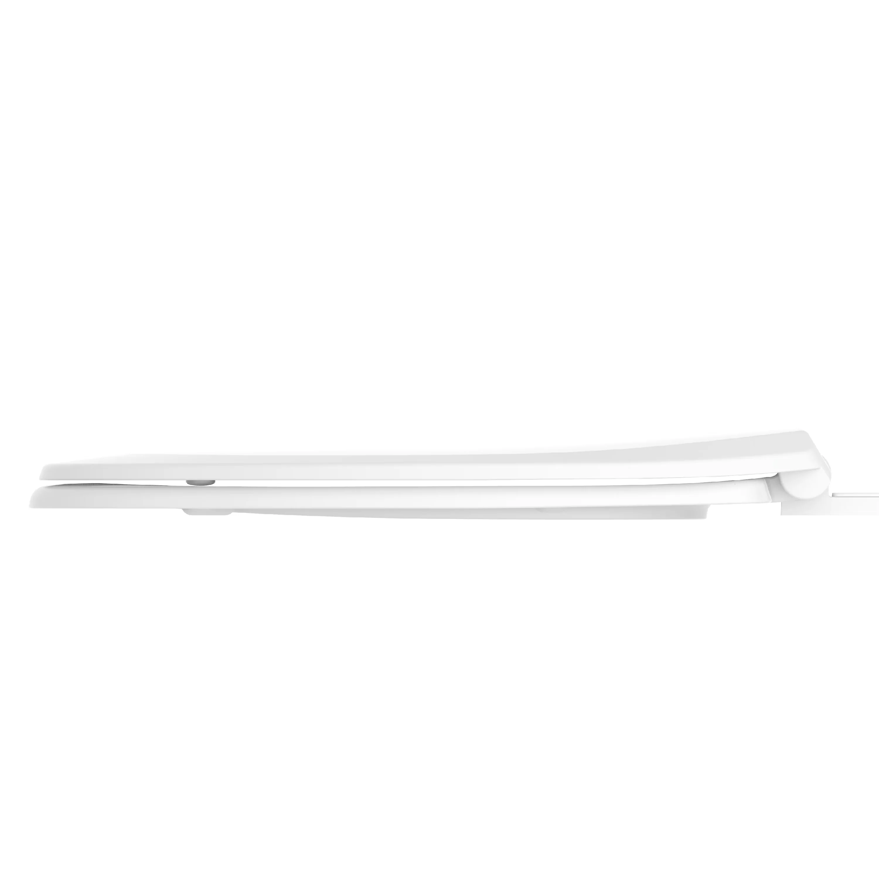 Toilet Seats And Lid Essential with Hardware Included, Simple Installation - White Plastic Model 562D7E