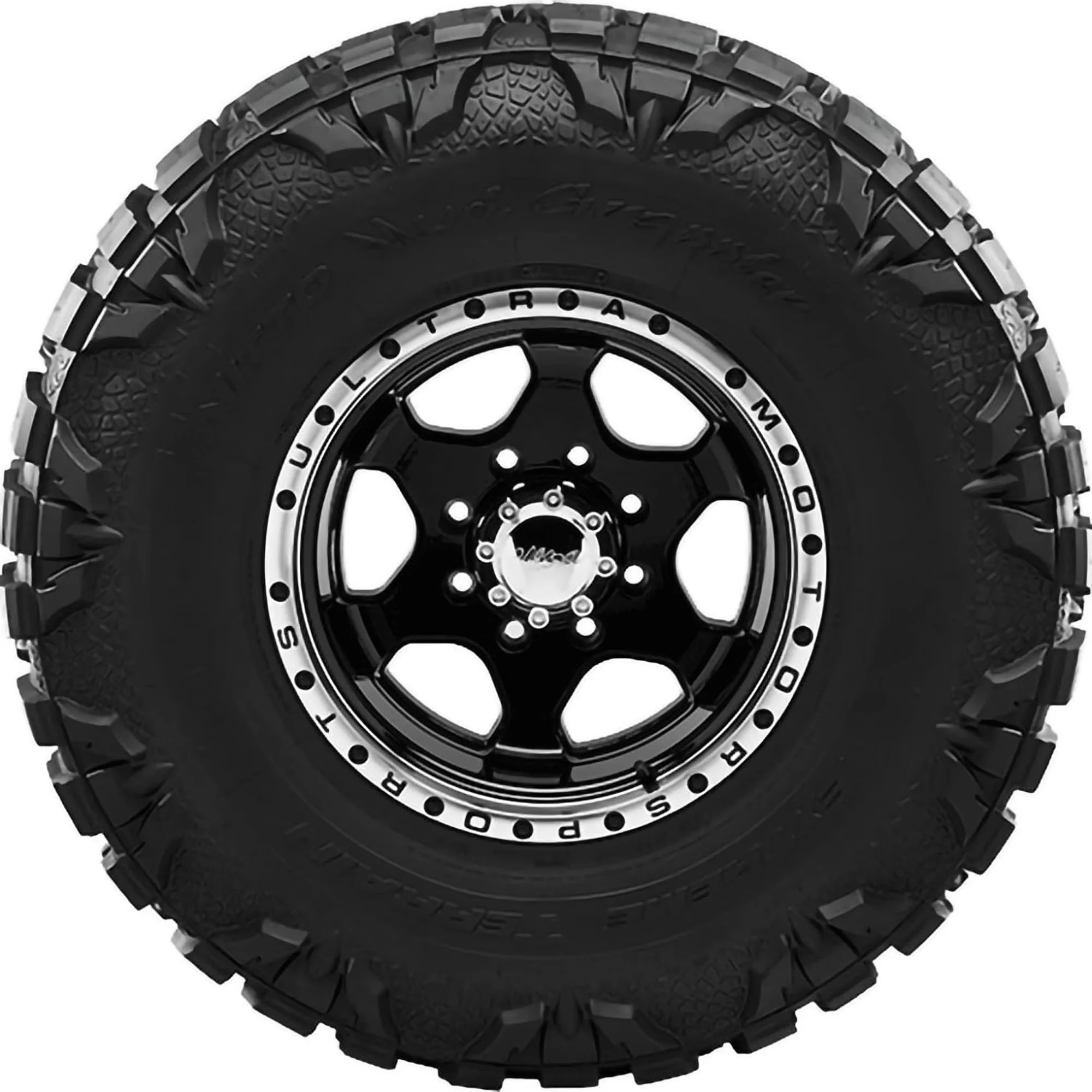 Durable Suv Tire with All-Weather, Size: LT35X12.50R17 - Rustic Charm Model E4F062