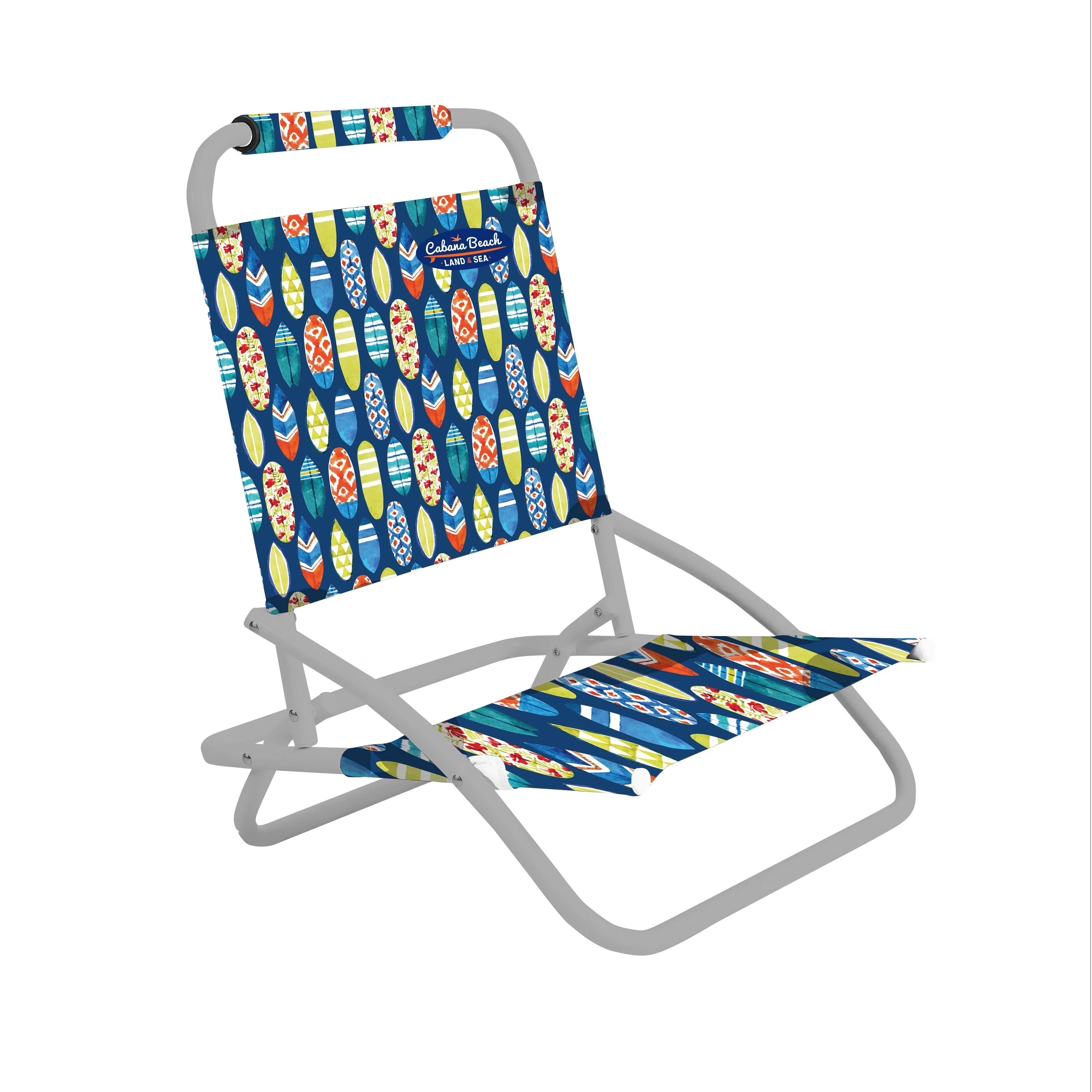 Innovative Beach Chair with Folding, Weather-Resistant, Low Sand Folding - Fabric Model CED4DE