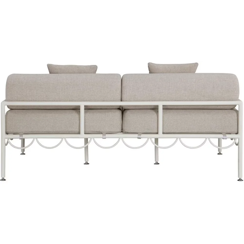 Classic Patio Chair with Water-Resistant, Art Deco, Weight Capacity : 800 - Aluminum Beige Model 26F874