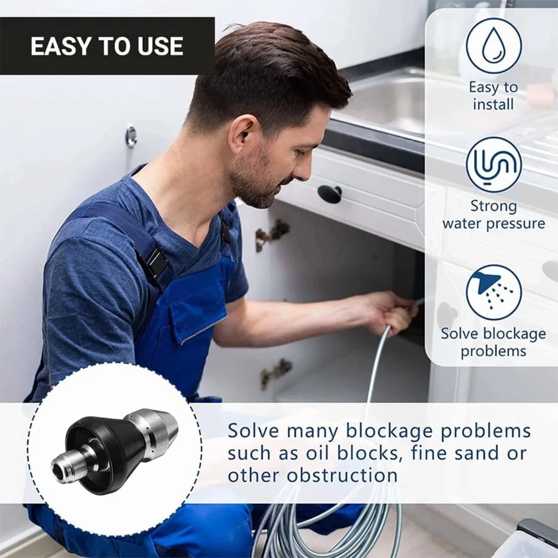 Compact Replacement Parts Accessory with Useful for both indoor and outdoor use. - Model E02F57