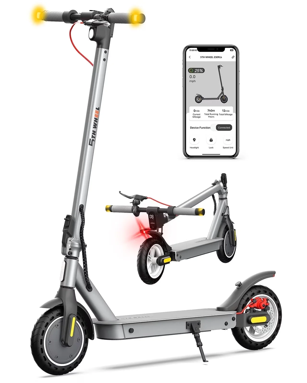 Scooter Professional with 350W, Foldable, Turn Signal - Aluminum W09S - Low Maintenance Model FE0AF8