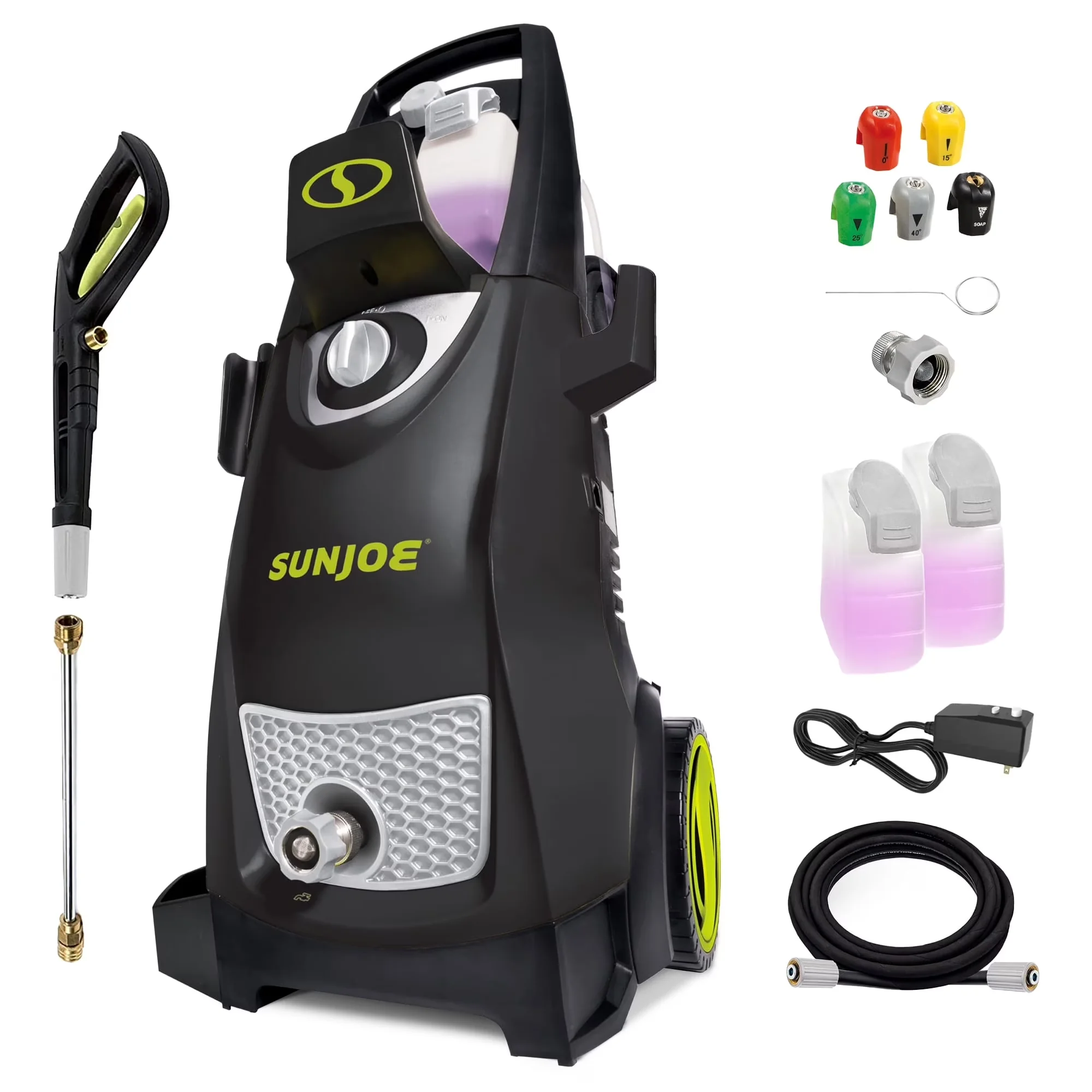 Classic Pressure Washer with Quick Connect Tips, Adjustable Wand, Kink Free Hose - Model 3BBB4E