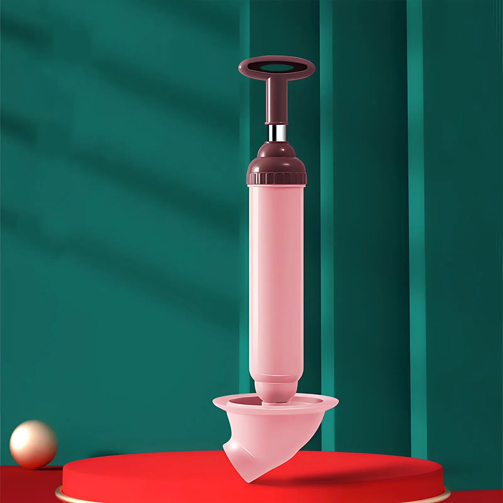 Sleek Plumbing - Pink 17.72×6.3×2.56 1 Pack - Built to Last Model C004F6