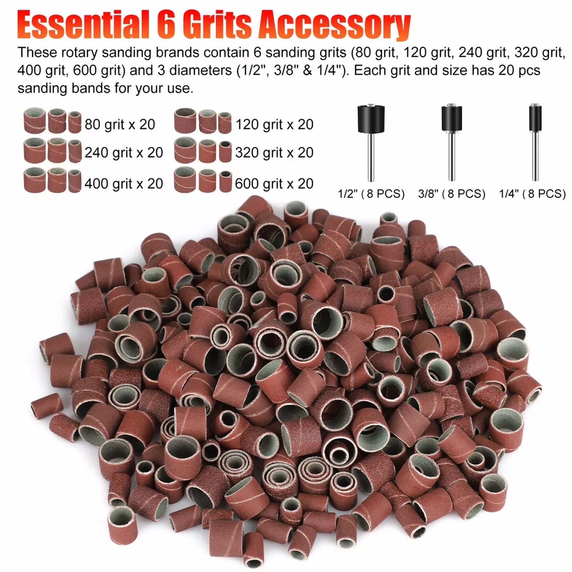 Reliable Power Tool with Heavy-Duty, Flexible - 384Pcs - Standard Series Model CB3352