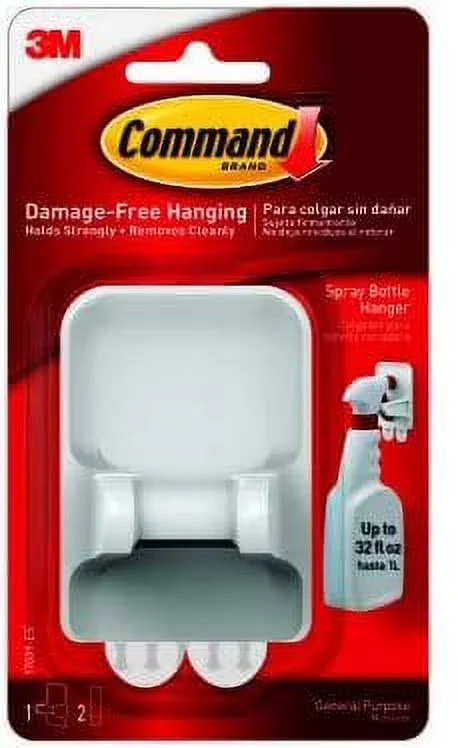 Sleek Damage-Free Hanging with Easy Installation, Easy to hang - no tools required!, Quantity 2 - White Wood Model 8AB132