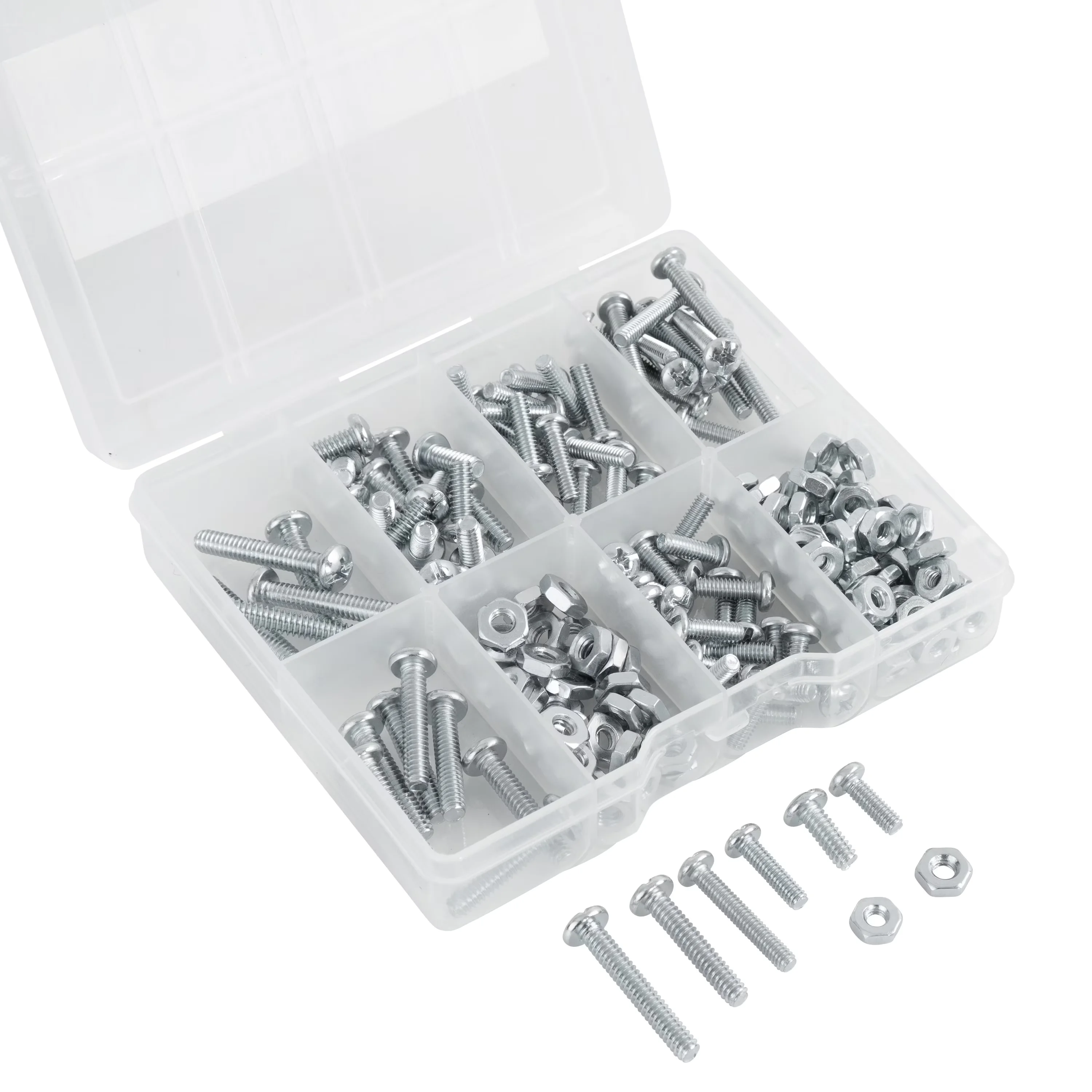 Classic Fastener with Reusable, No Gluing, Easy Installation - Carbon Steel #6 Model 6BC0C4