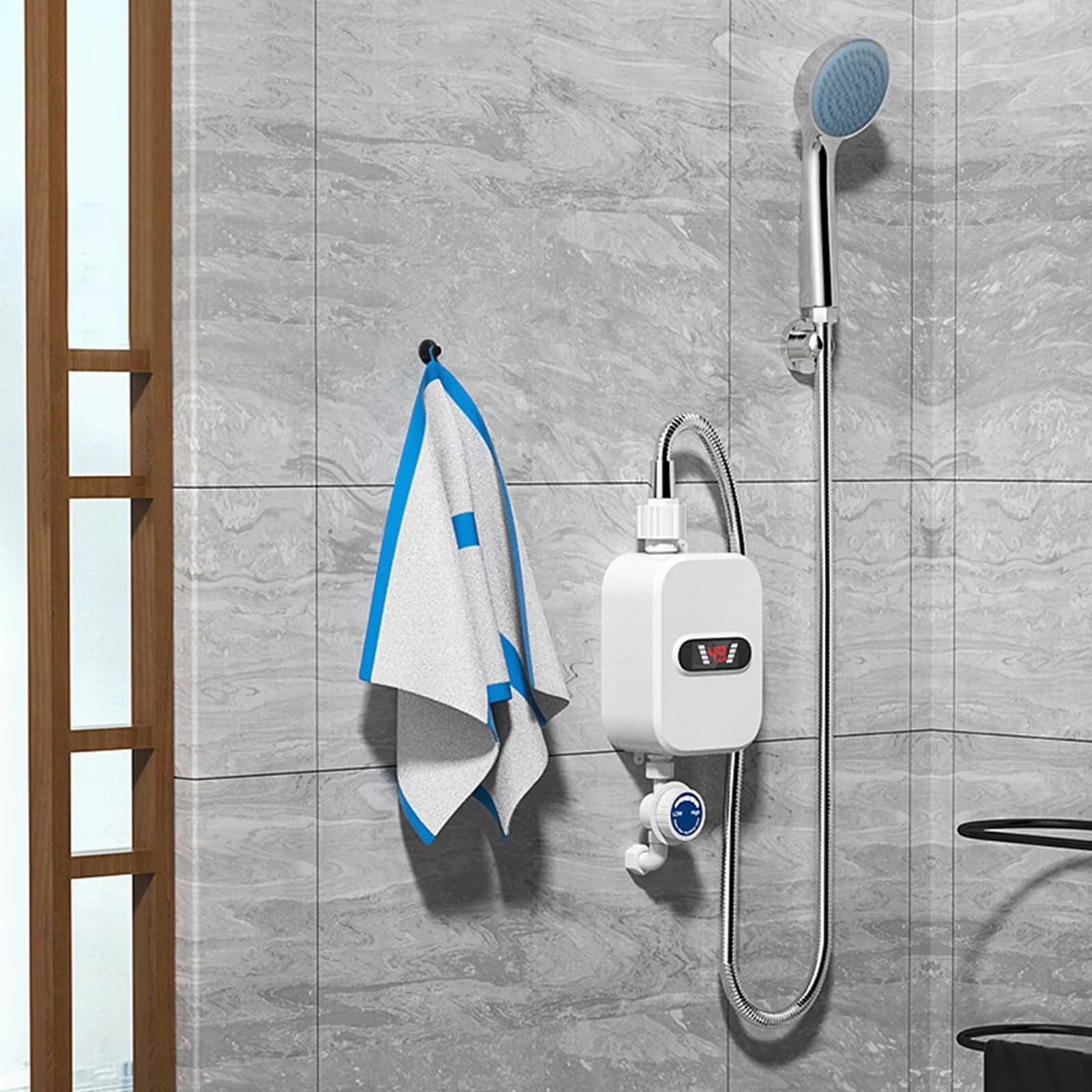 Kitchen Renovation Durable with 3000W, 110V, Easy Installation for Kitchen, Bathroom - Model B69B49
