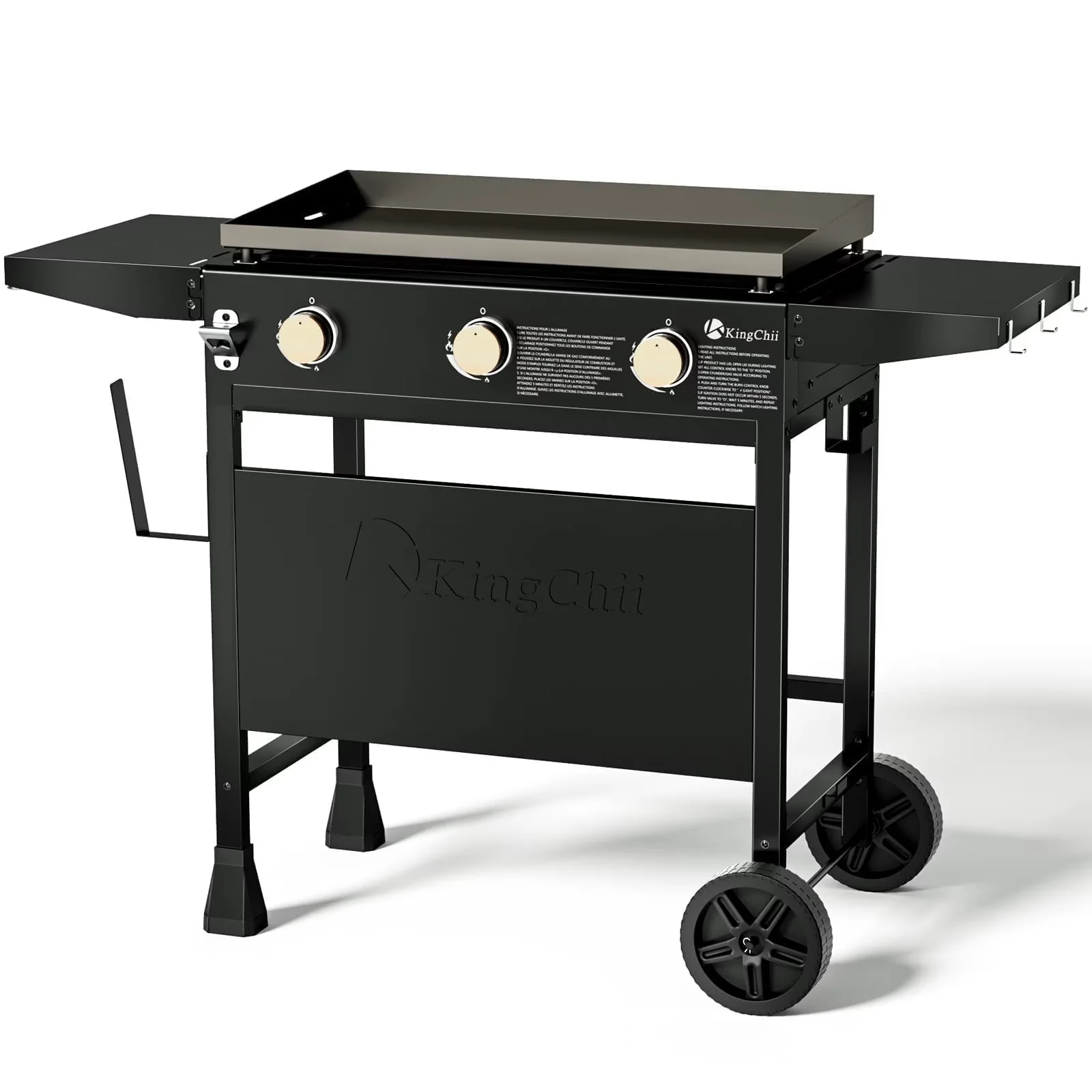 Durable Flat Top Grill with Portable - Metal Burner - Reliable Performance Model B07980