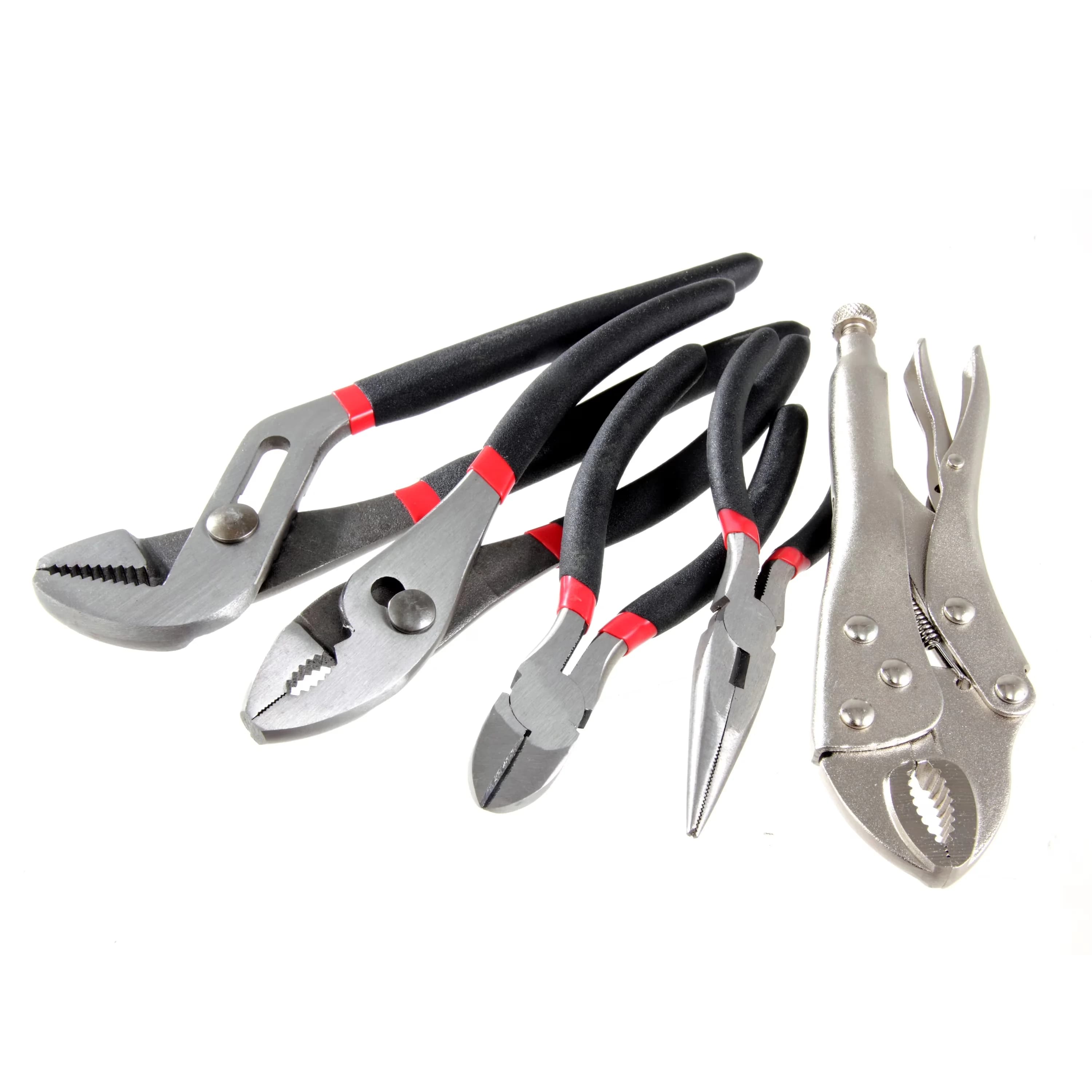 Reliable Hand Tool with 12.6inX10.1inX1.65in 2.94lb, Assorted Pliers, New, 5-Year warranty - 5pc Model 0D8A53