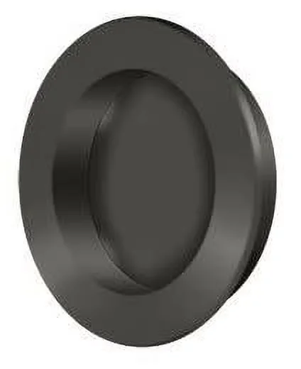 Premium Kitchen Renovation with Oil-Rubbed Bronze, 2-3/8" Round Flush Pull - Solid Brass Bronze Model 67B934