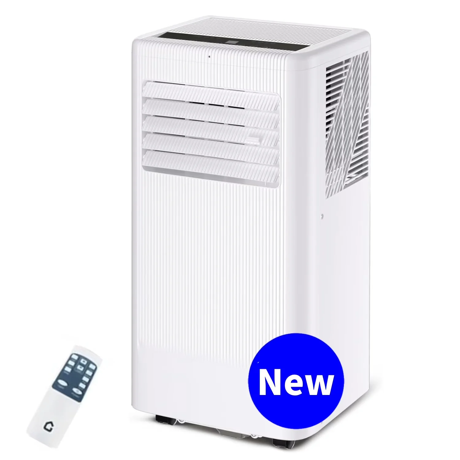 Innovative Air Conditioner with 6000 BTU, Remote Controlled, Sleep Mode - White for Rooms Model 88B137