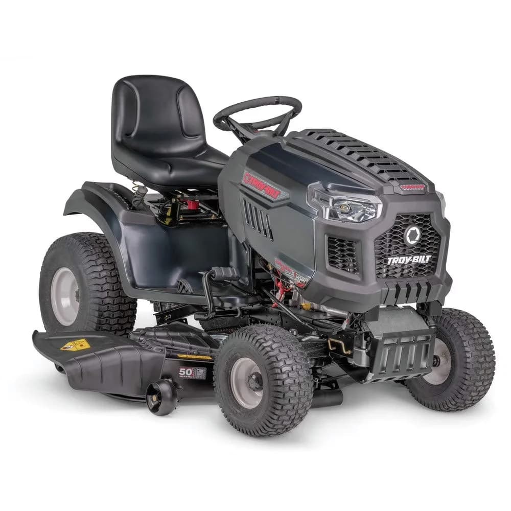 Innovative Riding Lawn Mower with Adjustable Cutting Height, OCR system allows mowing in reverse - Model 23412C
