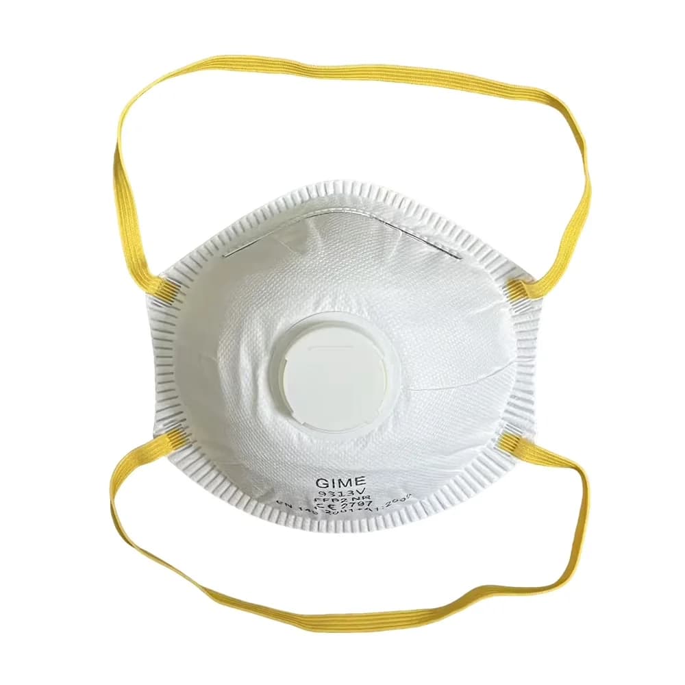 Premium Protective Equipment with Adjustable Strap, With breatheable air valve, 20PCS FFP2 Face Mask - White Model 939FB5
