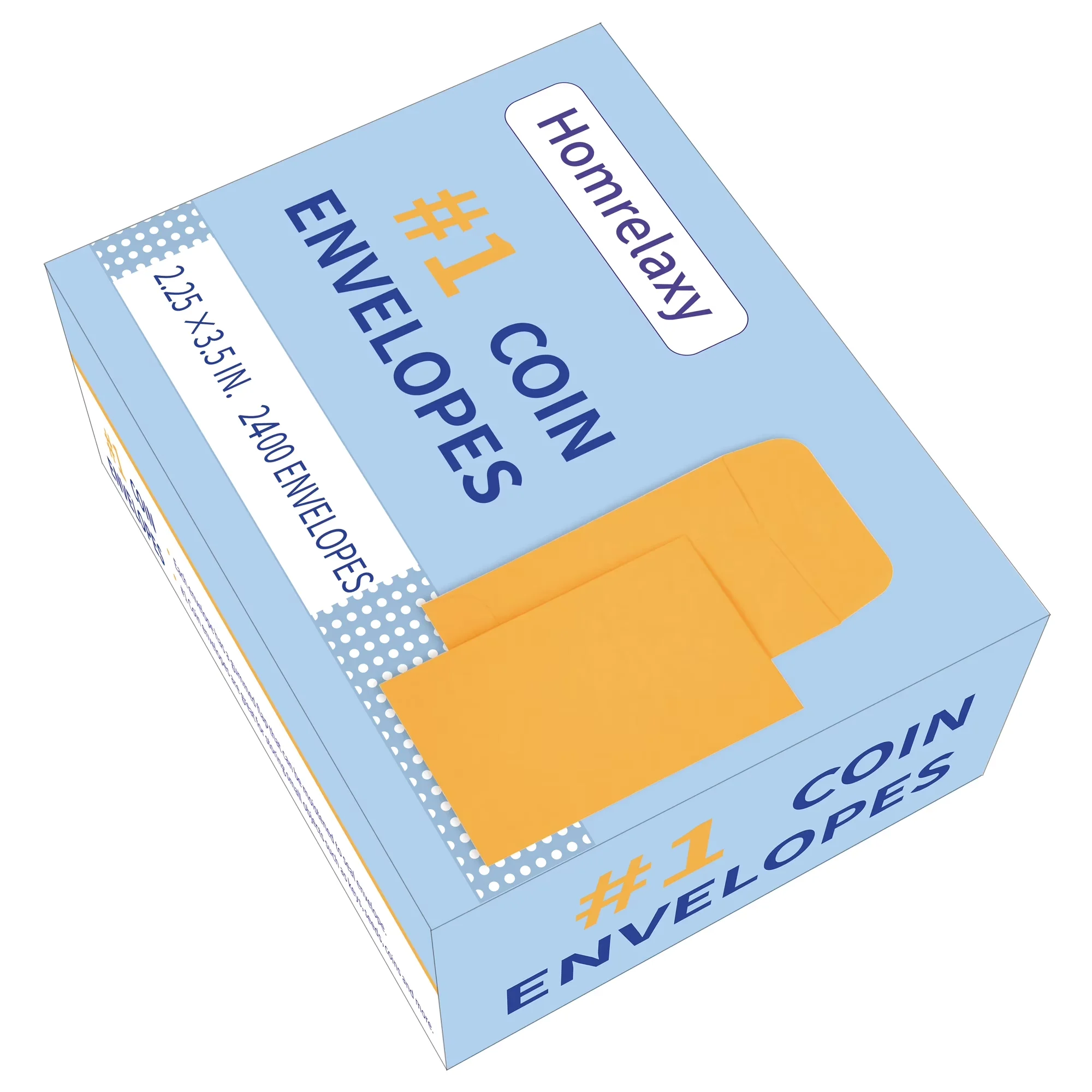 Professional Moving with Gummed Flap, Yellow Kraft Mini Envelopes - Yellow for Small Model A579DC