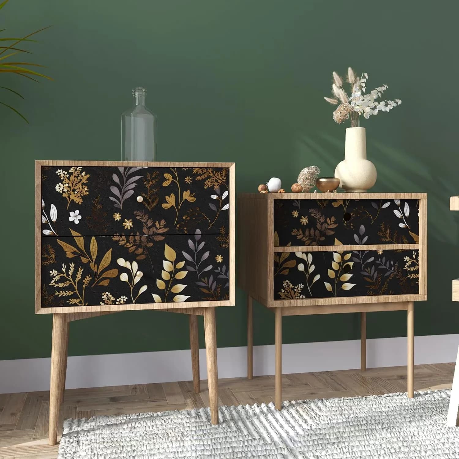 Wallpaper Compact with Waterproof, Removable - Pvc Gold 5 x 78 - Industrial Grade Model FF3E84