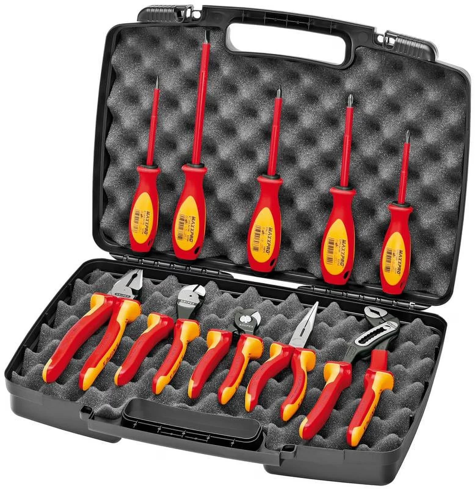 Pro Tool Reliable with Comfort Grip, Insulated, 98 98 30 US - Black 1000V Model A4C7E4