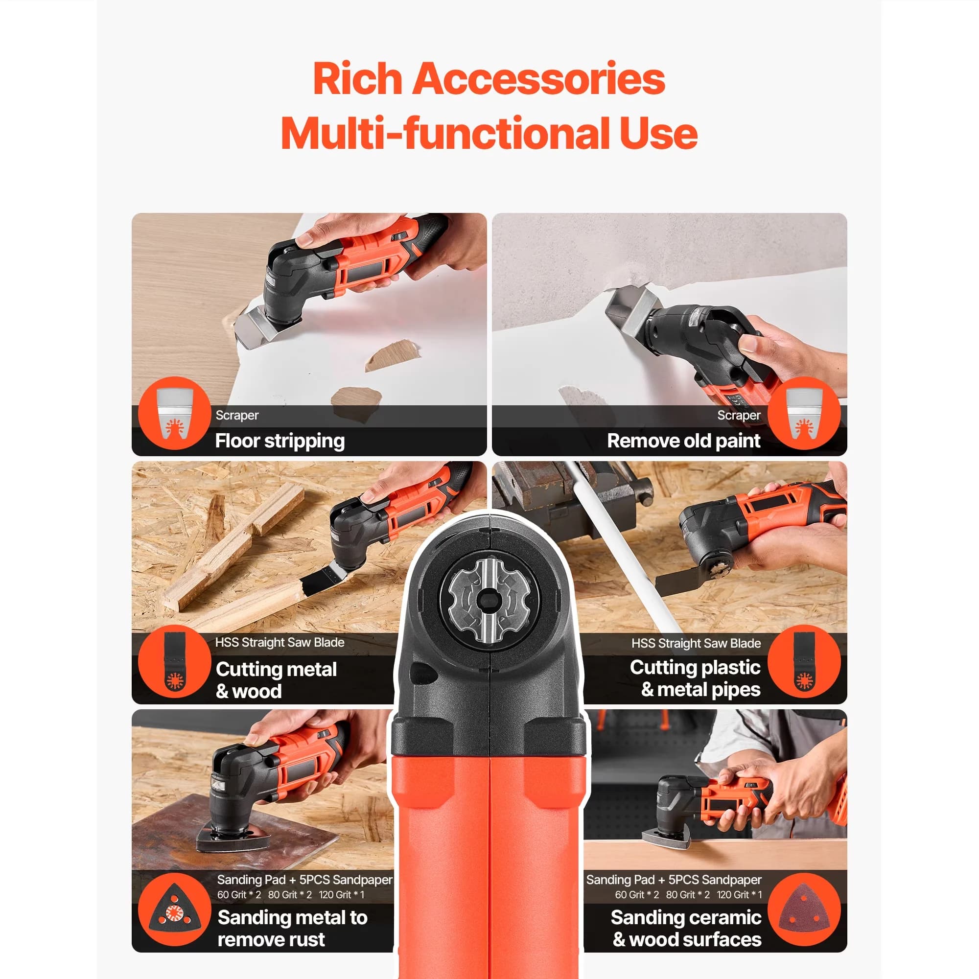 Woodworking Classic with Battery, LED, 20V - Red - Long-Lasting Performance Model E9B304