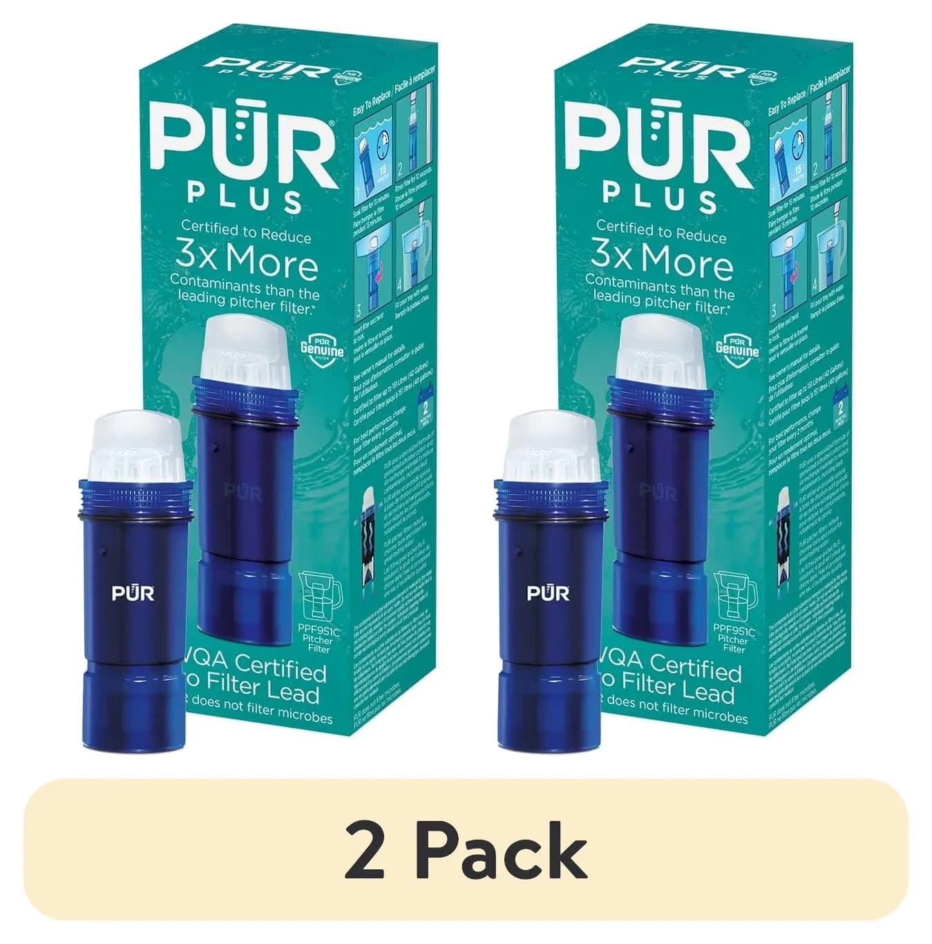 Essential Water Filtration with WQA certified to reduce lead, Lead Reduction, 1 Pack - Model A1F5B8