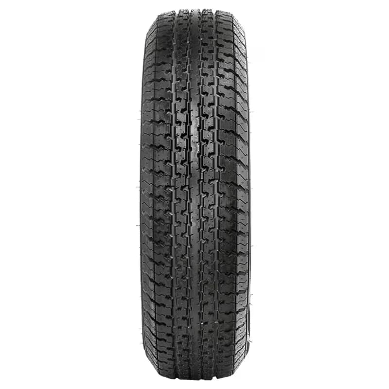 Durable Trailer Tire with Tire Size: 175/80R13, Standard Mileage Warranty - Model 68E4E0