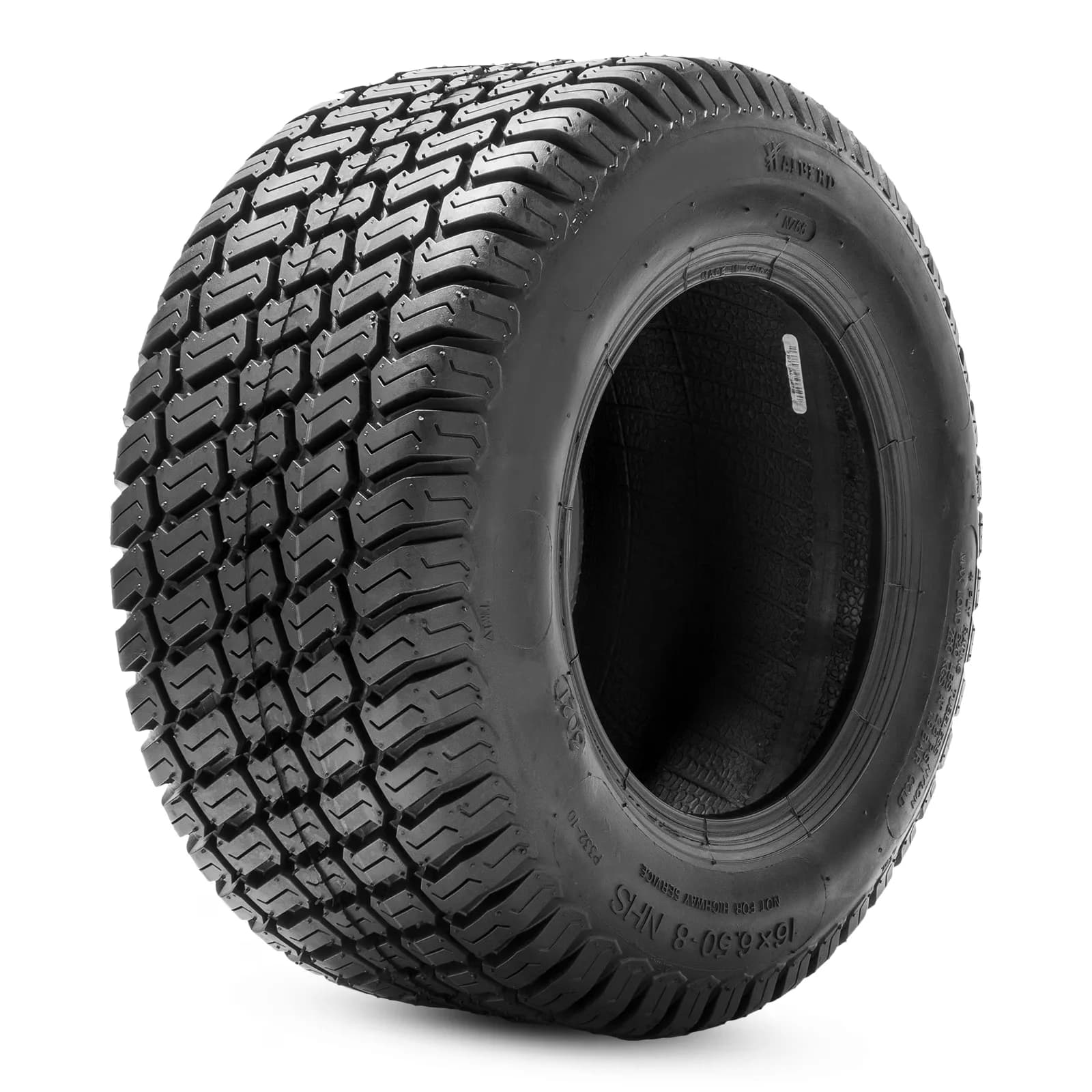 Lawn Mower Tire Premium with Tubeless - Black 50-8 - Sleek Profile Model 542723