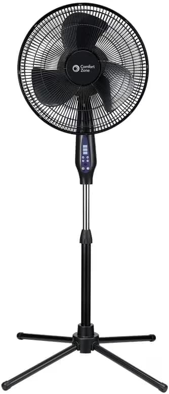 Reliable Fans In Cooling with Oscillating, Adjustable Height - Plastic Black Model 66E9E1