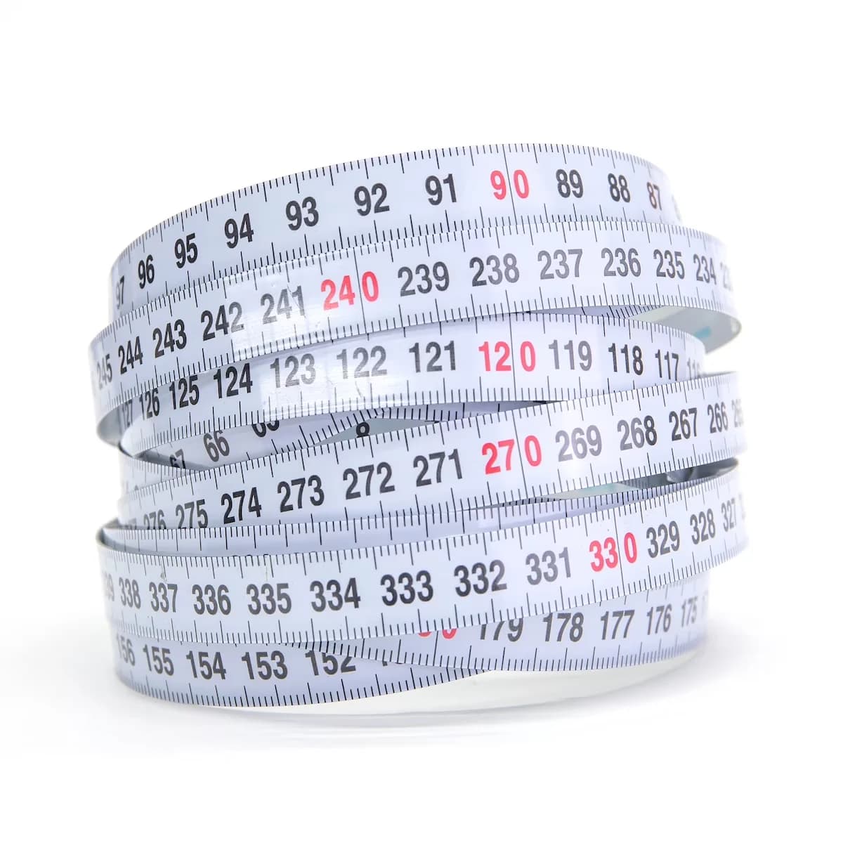 Measuring Layout Premium with Self-Adhesive, 3.5-Meter Self-Adhesive Tape (R to L) - Silver Metallic Model C8E4D0
