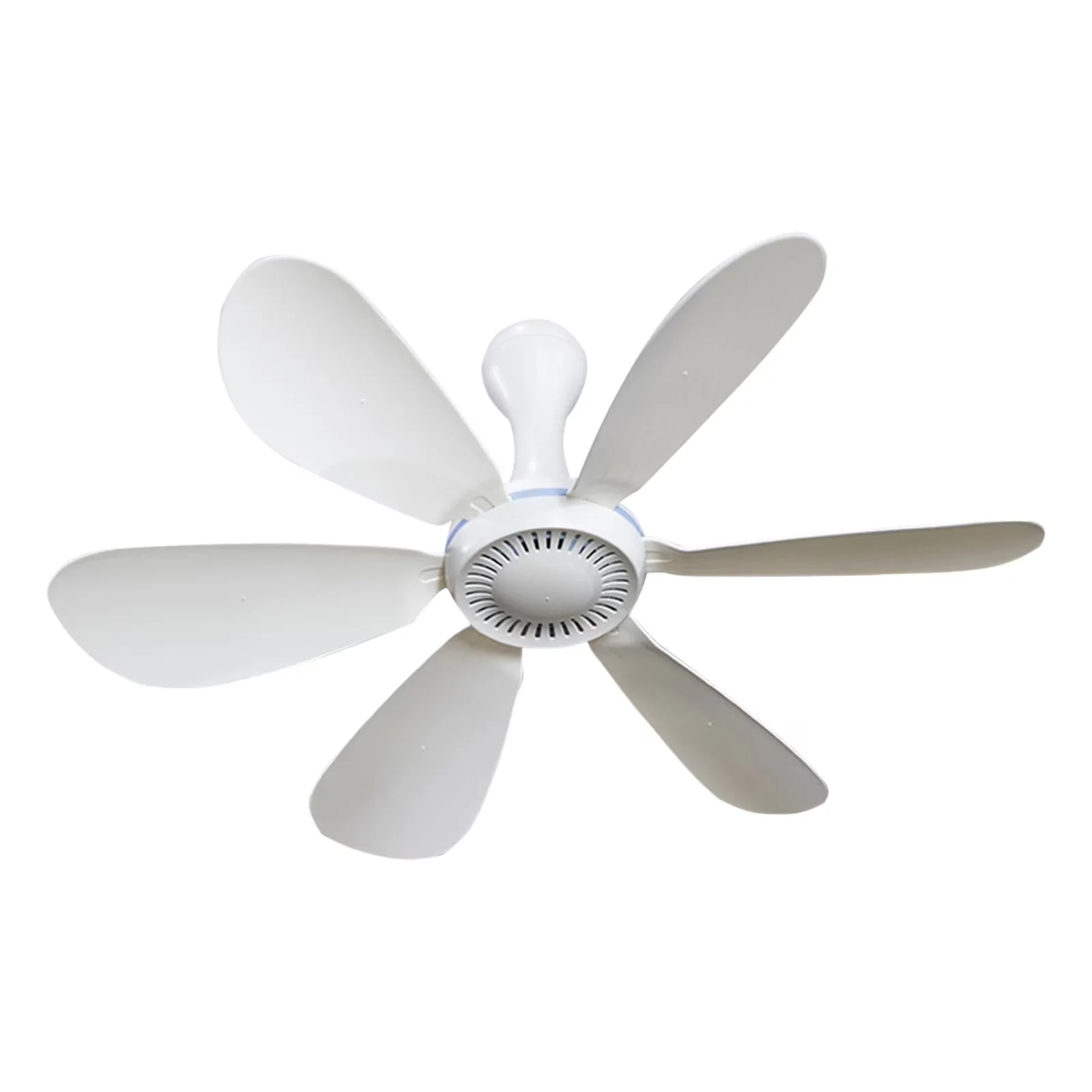 Ceiling Fan Stylish with Modern, 16.5 in Bedroom Mini Hanging - White - Premium Collection Model 115FEA