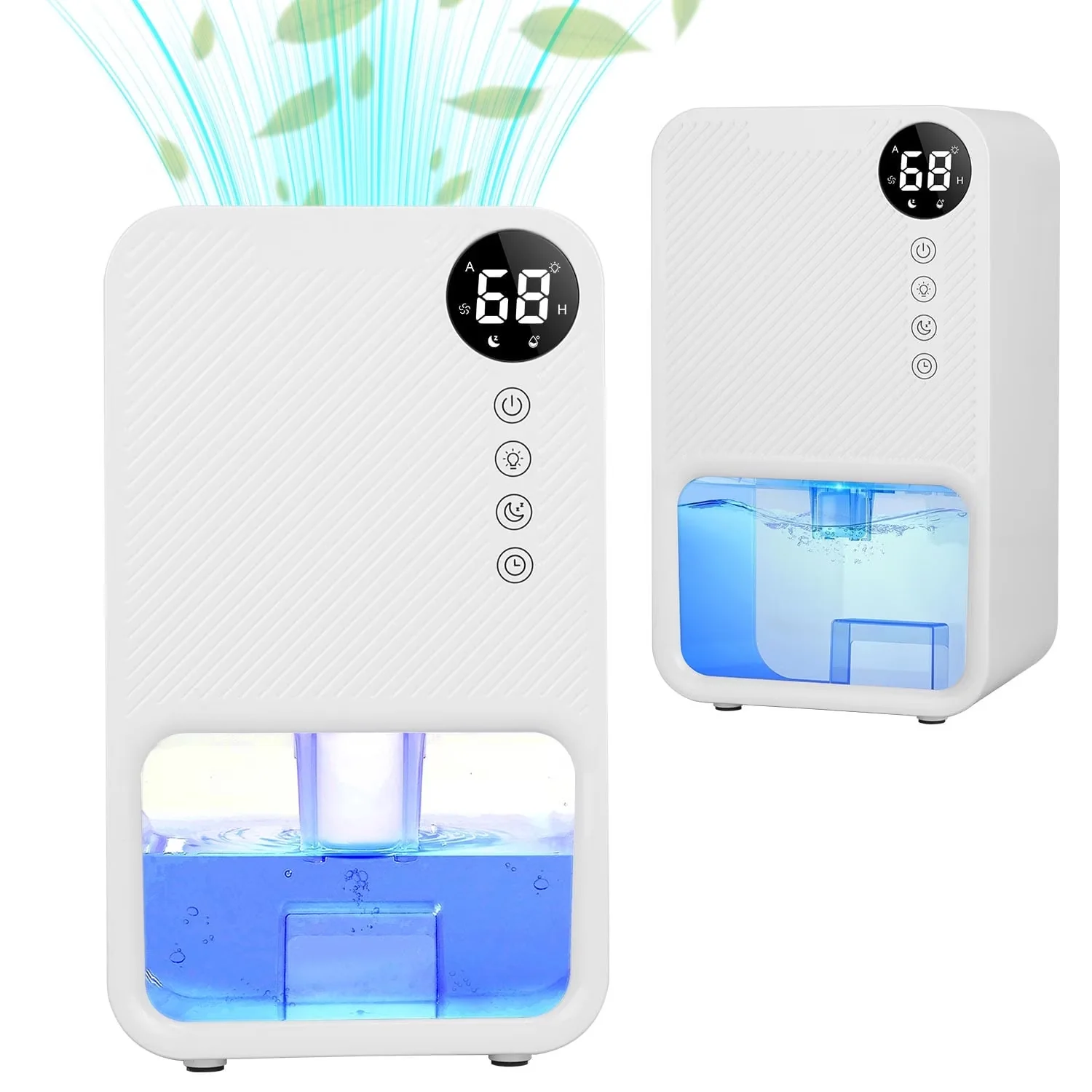 Premium Dehumidifier with Automatic Shut-Off - White Home - Quality Construction Model DE1639