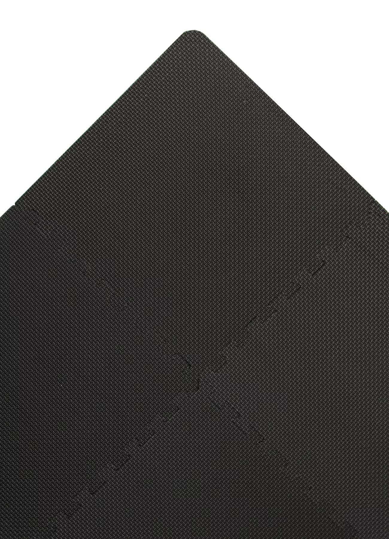 Classic Grey Vinyl Flooring Vinyl Plank Flooring with Easy To Clean, Interlocking, Easy Installation - Foam Black Model A0907A