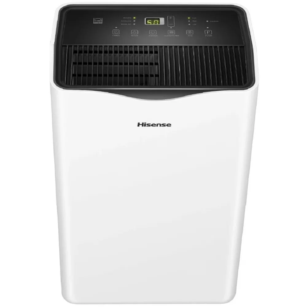 Compact Dehumidifier with 4500 sq ft, Noise 48 dB, 3 Speeds (Lo - DH5023KP Model 2E4D55